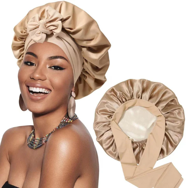 Ultimate Comfort Perfect Silk Hair Care Bonnet - Image 7