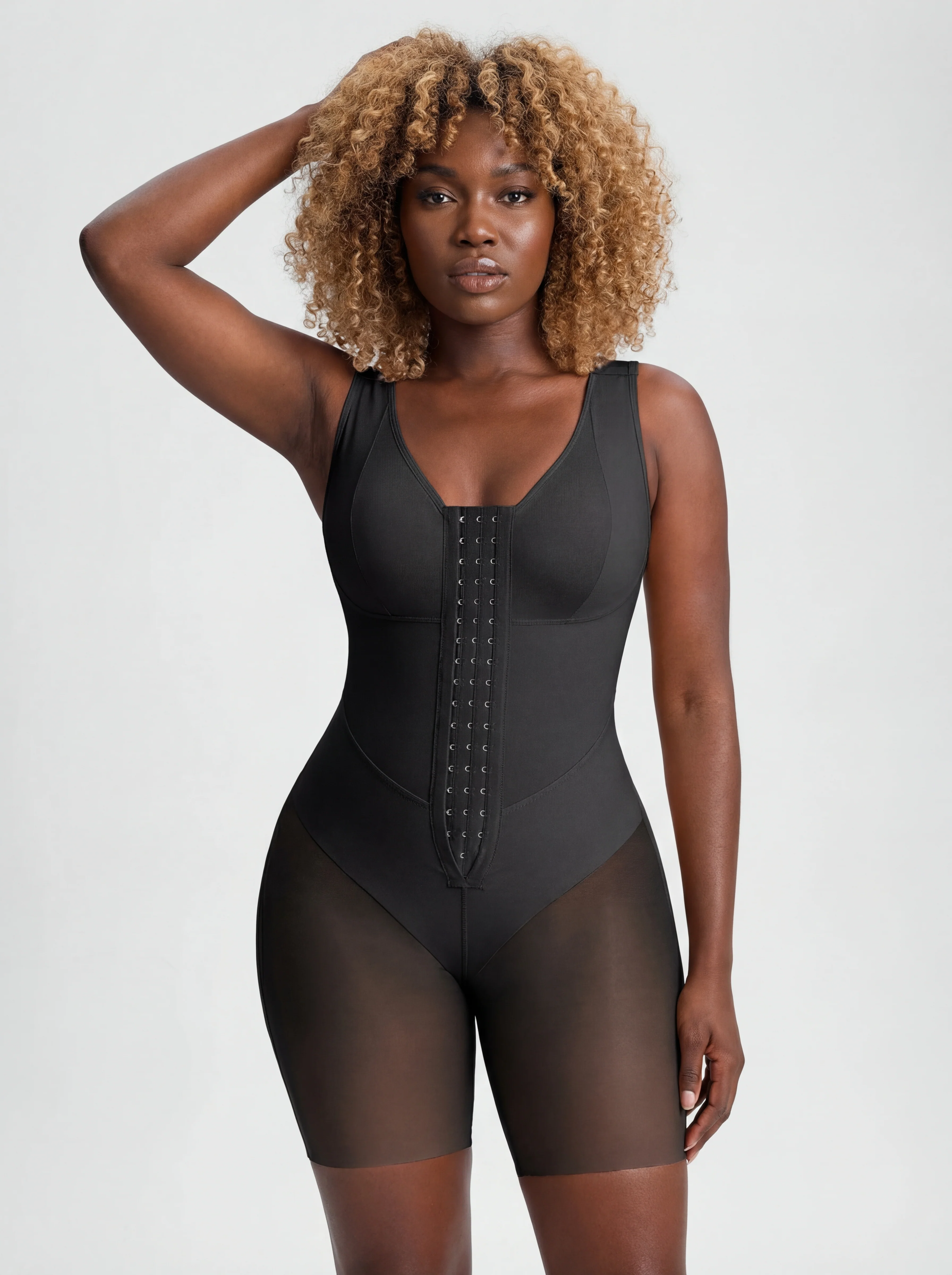 V-Curve Snatching Bodysuit - Image 3