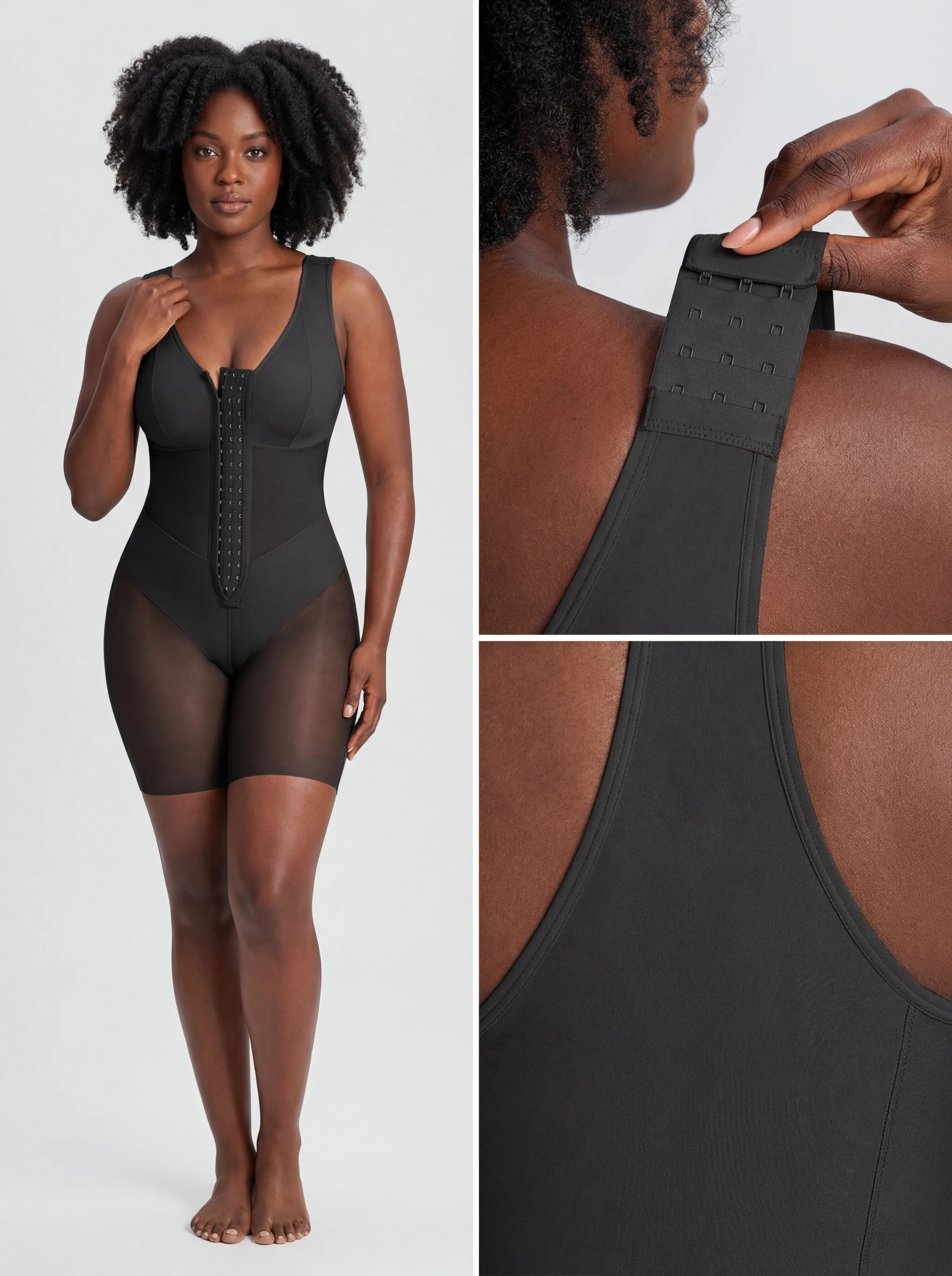 V-Curve Snatching Bodysuit - Image 5