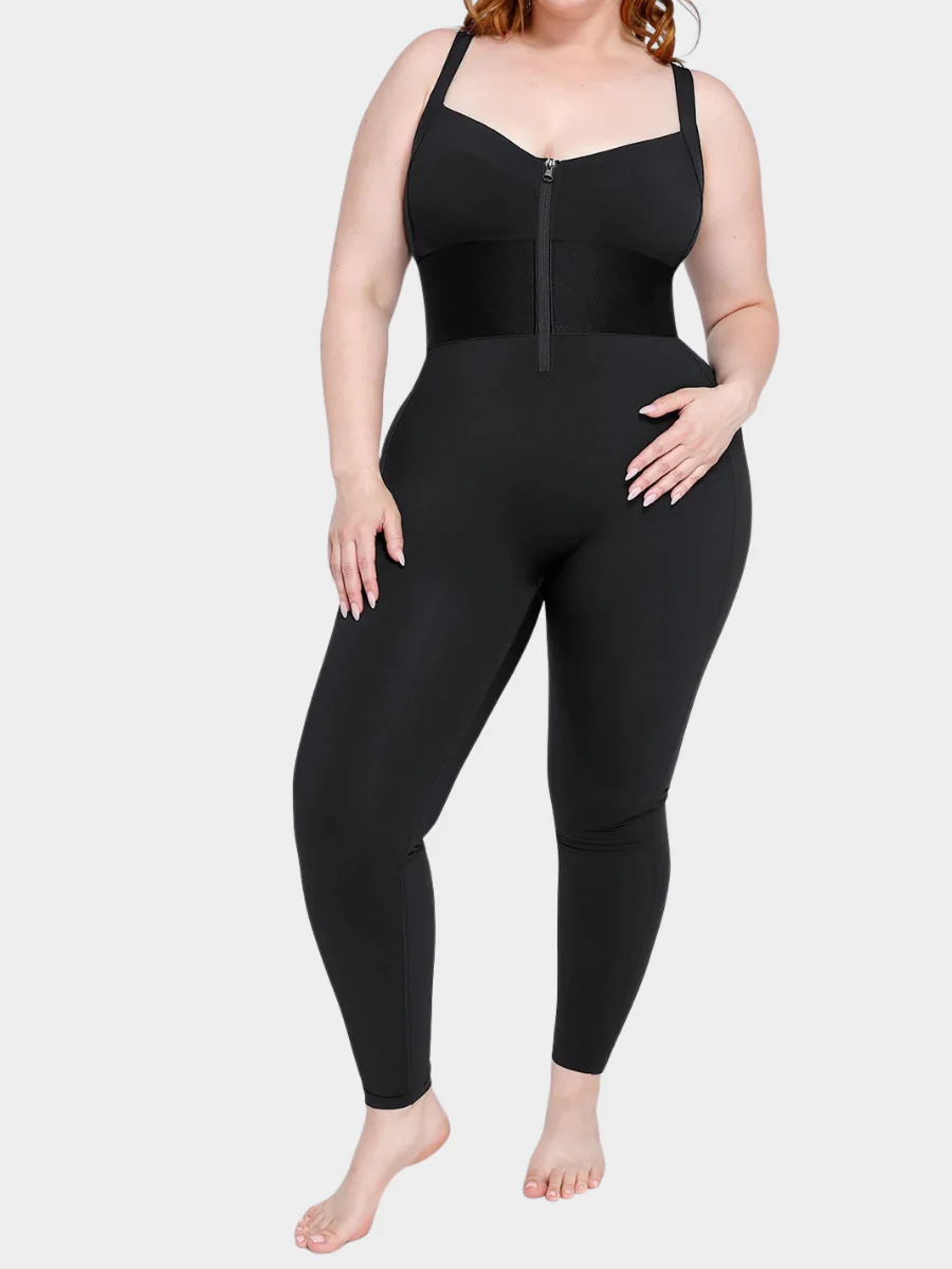 Waistband Shaping Jumpsuit - Image 4