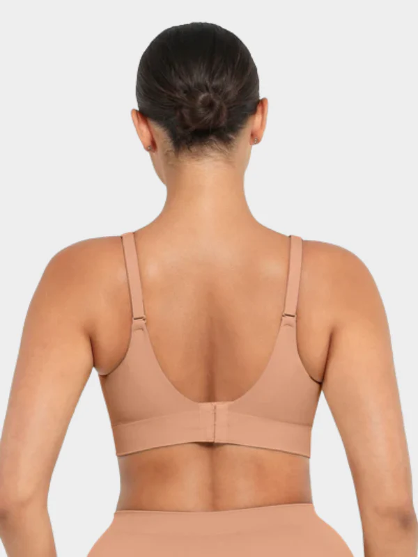 Wireless Push-Up Seamless Comfort Full Coverage Bra - Image 5