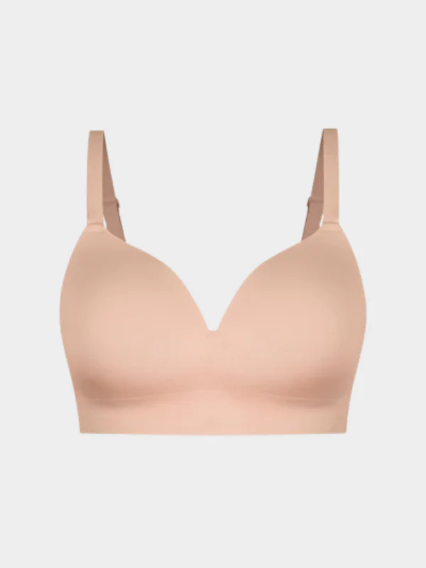 Wireless Push-Up Seamless Comfort Full Coverage Bra - Image 7