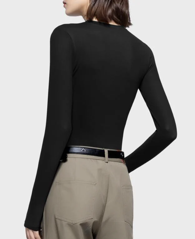 Women's Slim Fit Long Sleeve Compression Tee - Image 3